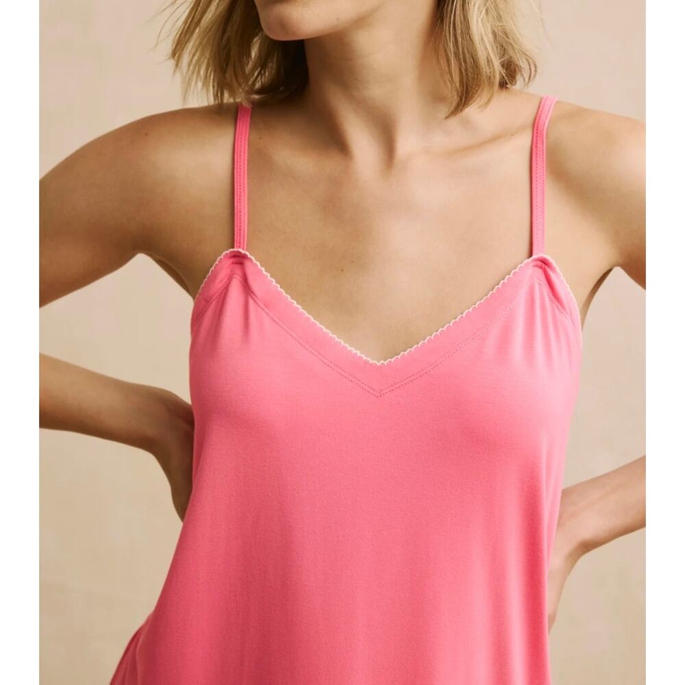 Lake Dream Modal Cami Nightgown in Winterberry Medium Sleep Dress Loungewear - Picture 2 of 13